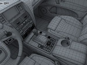 Interior Audi Q7 2005-2015 M 1 Modelo 3D