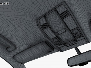 Interior Audi Q7 2005-2015 M 1 Modelo 3D
