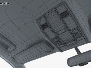 Interior Audi Q7 2005-2015 M 1 Modelo 3D