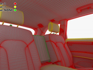 Interior Audi Q7 2005-2015 M 1 Modelo 3D