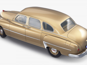 GAZ 12 ZIM 1949-1959 Simple Interior M 1 3D-Modell