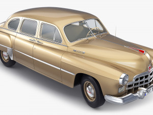 GAZ 12 ZIM 1949-1959 Simple Interior M 1 3D-Modell