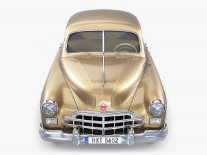 GAZ 12 ZIM 1949-1959 Simple Interior M 1 3D-Modell