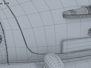 GAZ 12 ZIM 1949-1959 Simple Interior M 1 3D-Modell