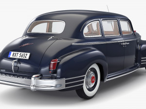 ZIS 110 1945-1961 Simple Interior M 1 3Dモデル