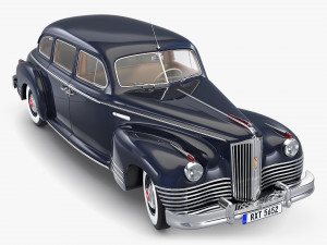 ZIS 110 1945-1961 Simple Interior M 1 3Dモデル