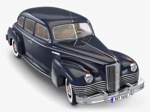 ZIS 110 1945-1961 Simple Interior M 1 3D Model