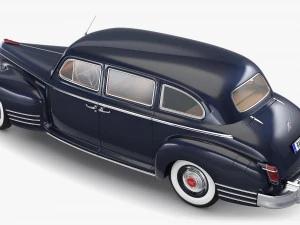 ZIS 110 1945-1961 Simple Interior M 1 3D Model