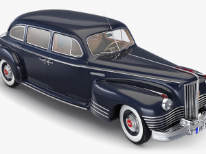 ZIS 110 1945-1961 Simple Interior M 1 3Dモデル