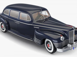 ZIS 110 1945-1961 Simple Interior M 1 3D Model