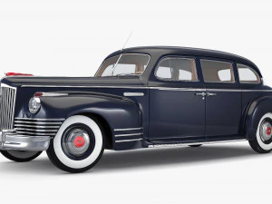 ZIS 110 1945-1961 Simple Interior M 1 3D Model