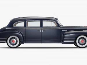 ZIS 110 1945-1961 Simple Interior M 1 3D Model