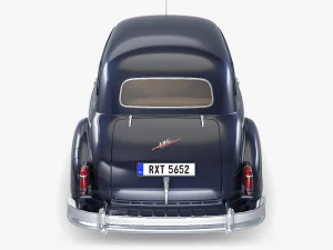 ZIS 110 1945-1961 Simple Interior M 1 3D Model