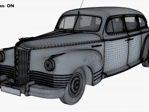 ZIS 110 1945-1961 Simple Interior M 1 3D Model