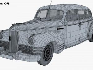 ZIS 110 1945-1961 Simple Interior M 1 3Dモデル