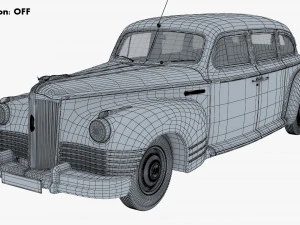 ZIS 110 1945-1961 Simple Interior M 1 3D Model