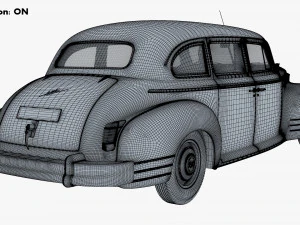 ZIS 110 1945-1961 Simple Interior M 1 3D Model