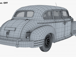 ZIS 110 1945-1961 Simple Interior M 1 3Dモデル