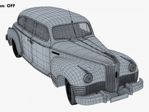 ZIS 110 1945-1961 Simple Interior M 1 3Dモデル