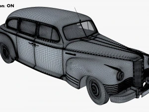 ZIS 110 1945-1961 Simple Interior M 1 3D Model