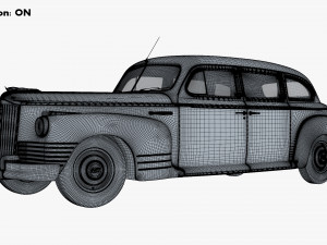 ZIS 110 1945-1961 Simple Interior M 1 3Dモデル