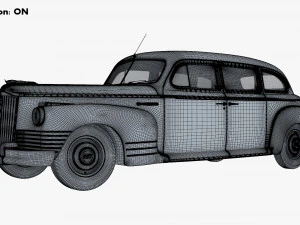 ZIS 110 1945-1961 Simple Interior M 1 3D Model
