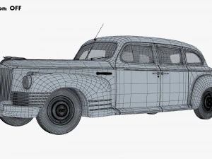 ZIS 110 1945-1961 Simple Interior M 1 3D Model