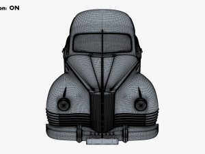 ZIS 110 1945-1961 Simple Interior M 1 3Dモデル