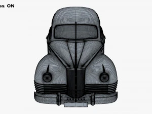 ZIS 110 1945-1961 Simple Interior M 1 3D Model