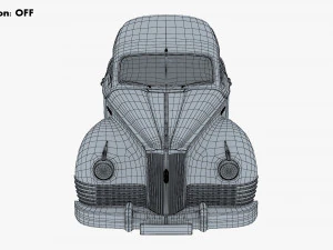 ZIS 110 1945-1961 Simple Interior M 1 3D Model