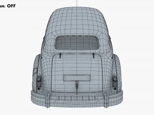 ZIS 110 1945-1961 Simple Interior M 1 3D Model