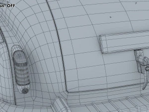 ZIS 110 1945-1961 Simple Interior M 1 3D Model