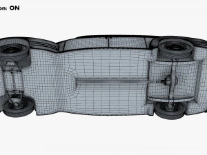ZIS 110 1945-1961 Simple Interior M 1 3D Model