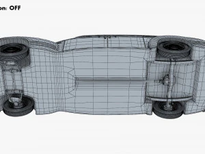 ZIS 110 1945-1961 Simple Interior M 1 3D Model