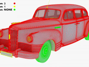 ZIS 110 1945-1961 Simple Interior M 1 3D Model