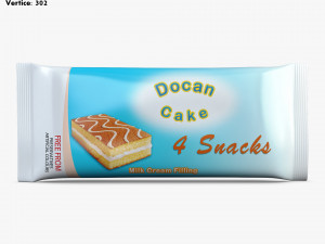 Food Packages Simple Collection volume 1 3D-Modell
