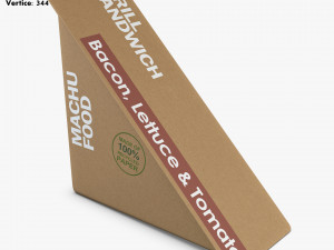 Food Packages Simple Collection volume 1 3D-Modell