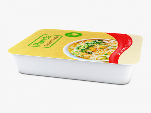 Food Packages Simple Collection volume 1 3D-Modell