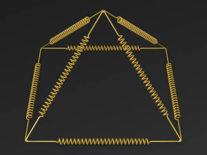 Golden Pyramid Yu Shynsye 24x24x16 M 1 3D Model