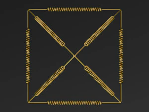 Golden Pyramid Yu Shynsye 24x24x16 M 1 3D Model
