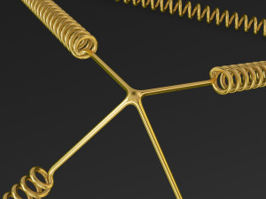 Golden Pyramid Yu Shynsye 24x24x16 M 1 3D Модель