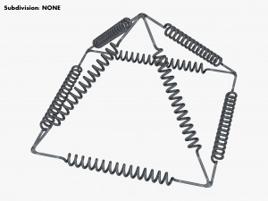 Golden Pyramid Yu Shynsye 15x15x105 M 1 3Dモデル