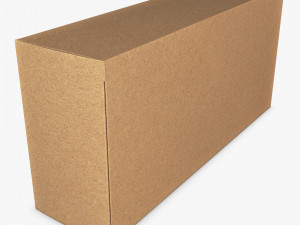 Package Cardboard Box M 7 3D मॉडल