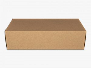 Package Cardboard Box M 7 3D मॉडल