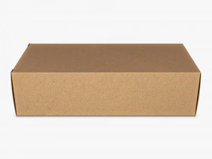Package Cardboard Box M 7 3D Model