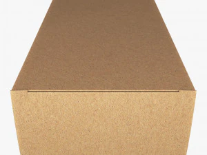 Package Cardboard Box M 7 3D Model