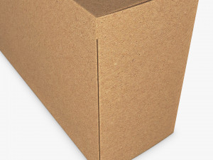 Package Cardboard Box M 7 3D मॉडल