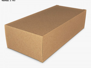 Cardboard Boxes Collection volume 1 3D Model