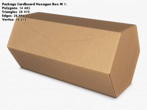 Cardboard Boxes Collection volume 1 3D Model