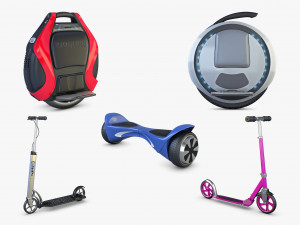 Personal Transportation Devices Collection volume 1 3D-Modell